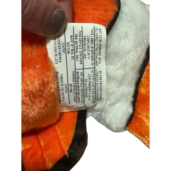 Original Disney Store Finding Nemo NEMO Clown Fish Orange White Black 14in Plush - Picture 7 of 8
